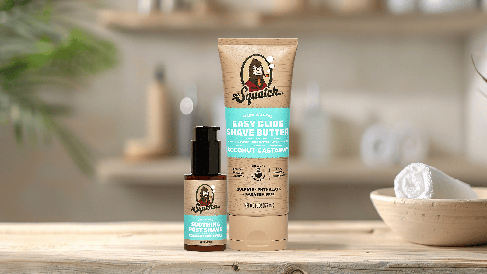 Coconut Castaway Smooth Shave Bundle - Daily Freshness Made Easy