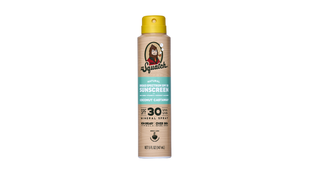 Coconut Castaway Spray Sunscreen - Wash Off the Workday