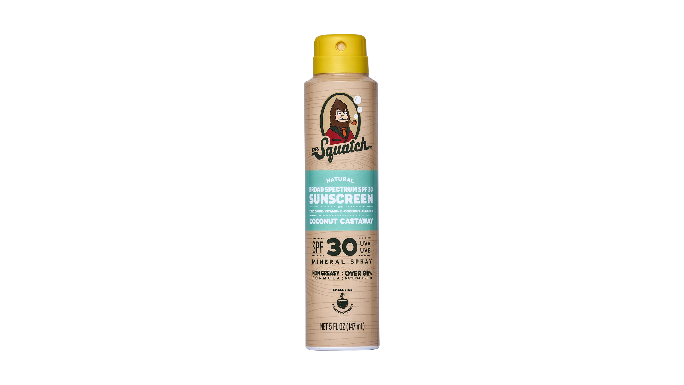 Coconut Castaway Spray Sunscreen - Wash Off the Workday