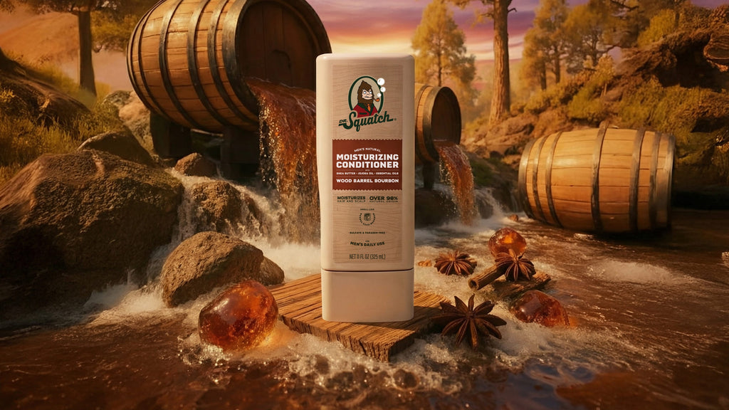Wood Barrel Bourbon Conditioner - Clean Skin Great Scent