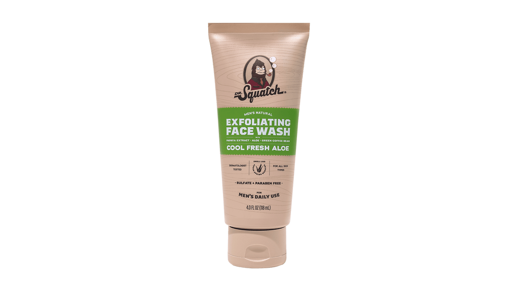 Cool Fresh Aloe Exfoliating Face Wash - Feel Fresh Before You Leave