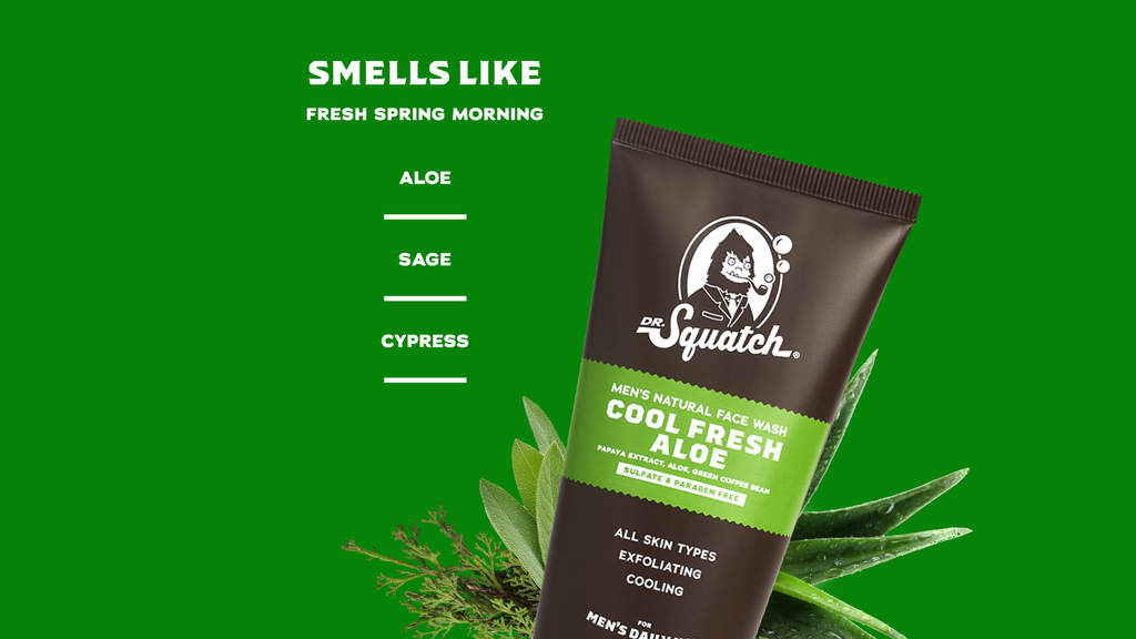 Cool Fresh Aloe Face Wash - Freshness for the Daily Grind