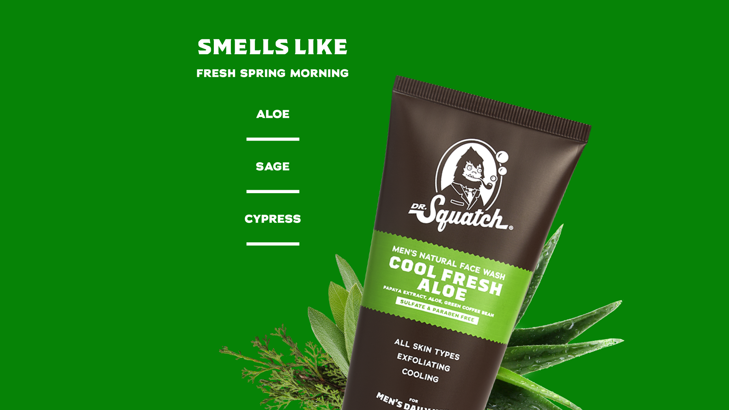 Cool Fresh Aloe Face Wash - Freshness for the Daily Grind