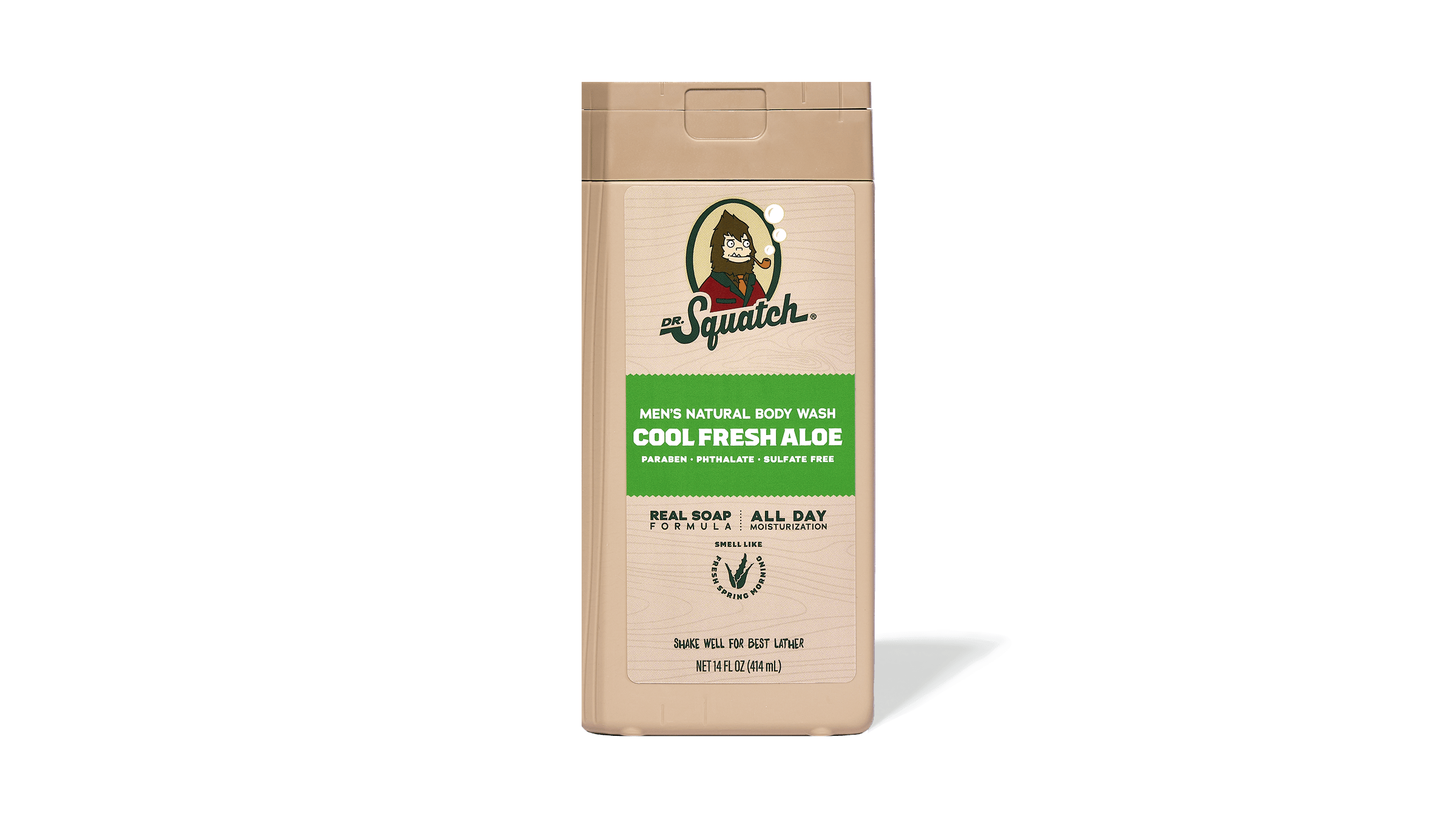14 oz Cool Fresh Aloe Body Wash - Every Bar Brings Fresh