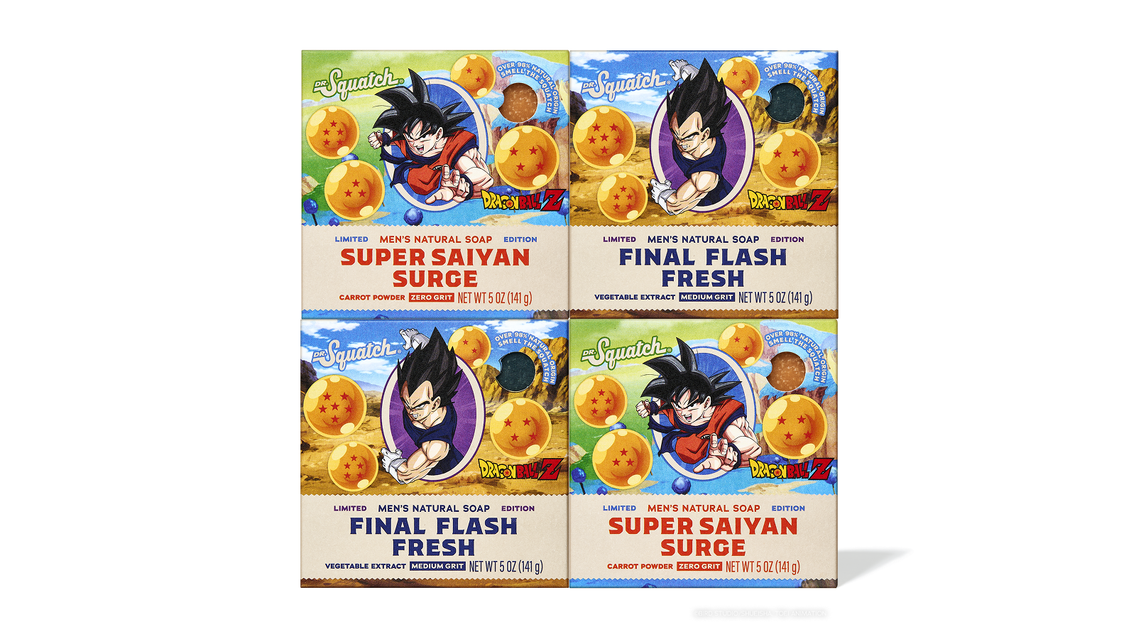 Dragon Ball Z 4-Pack - Keep Clean Simple