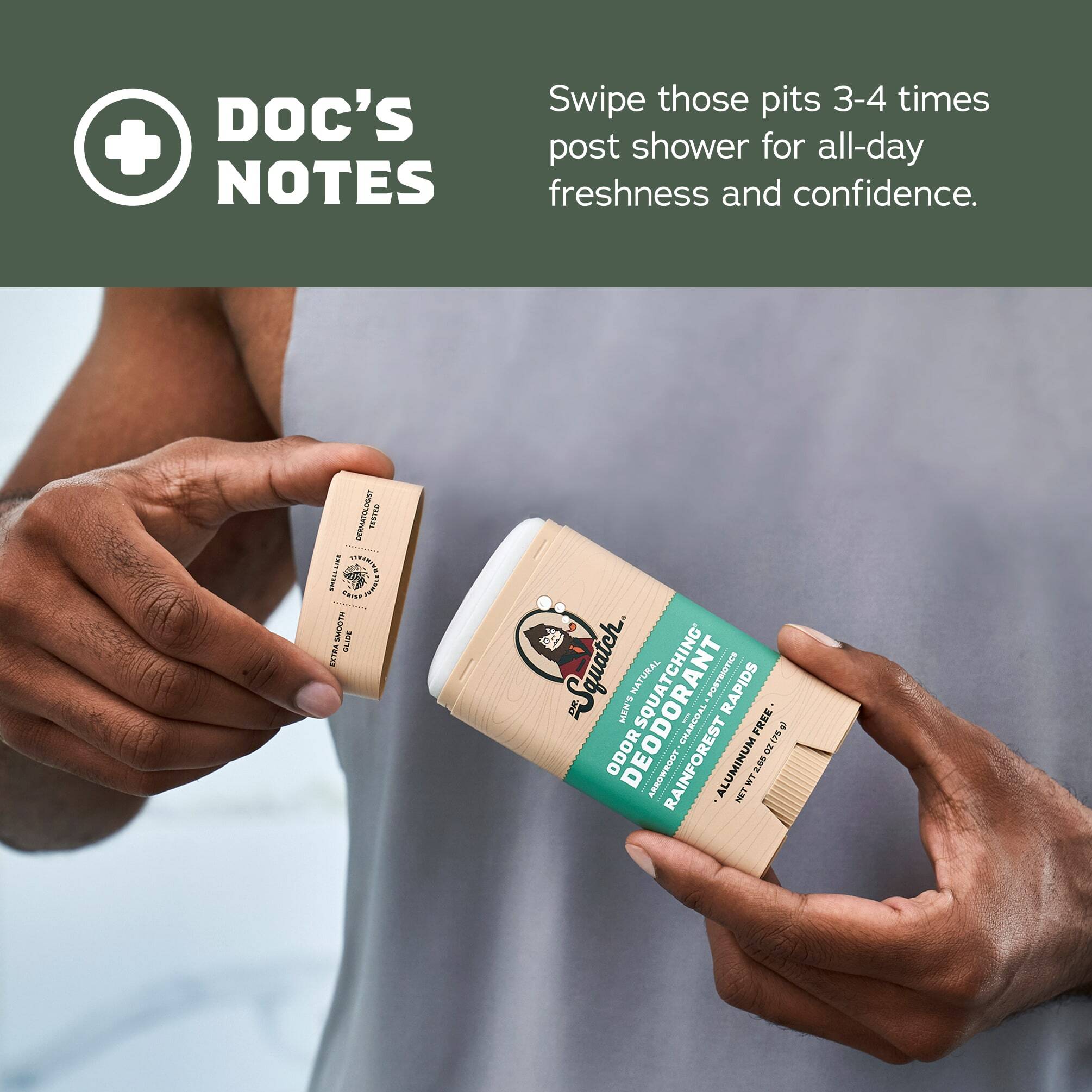 Deodorant 4-Pack - Freshness for the Daily Grind