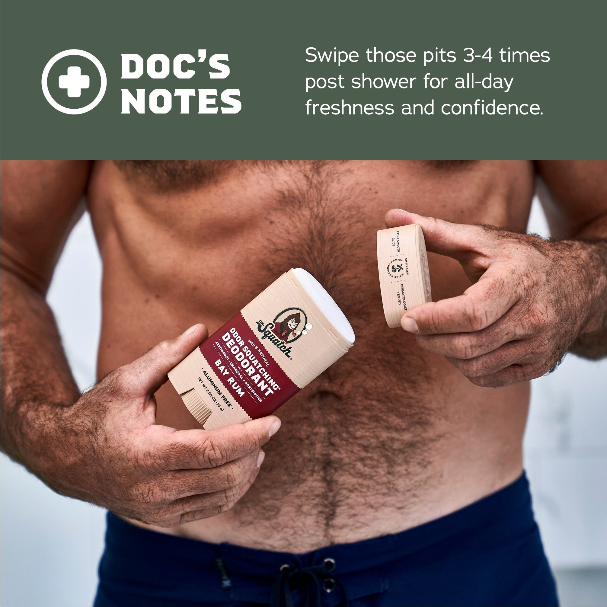 Deodorant 2-Pack - Smell Clean and Stay Sharp
