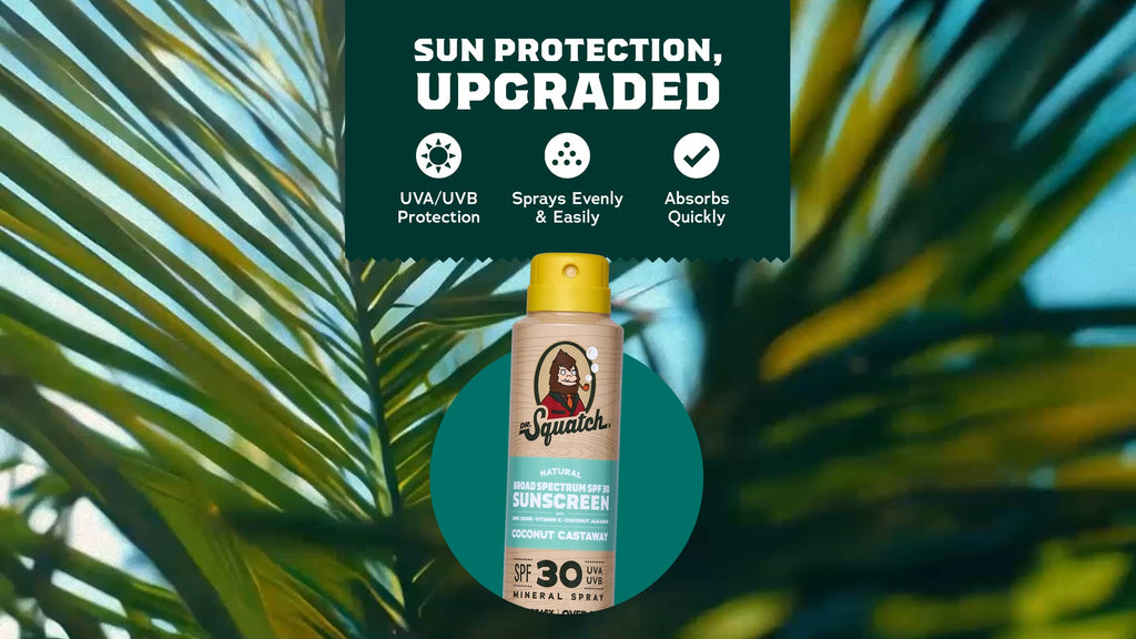 Coconut Castaway Spray Sunscreen - Wash Off the Workday