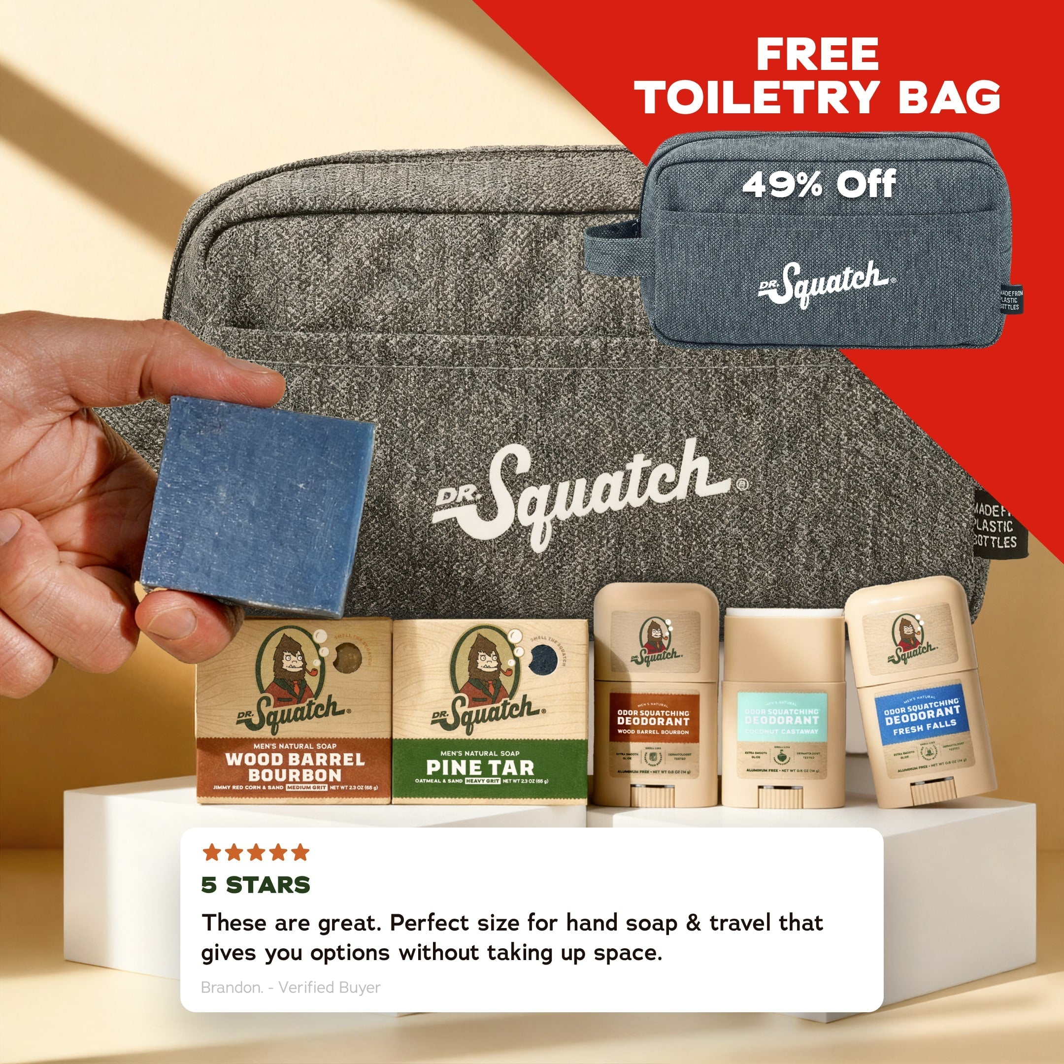 Carry On Duo and a FREE Toiletry Bag - Bold Clean for Busy Days
