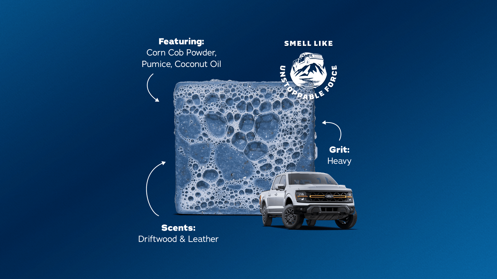 F-150 Tough Scrub - Level Up Your Lather