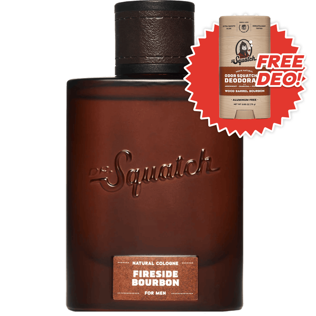 Fireside Bourbon Cologne with Free Deo! - Fresh Soap for Hard Days