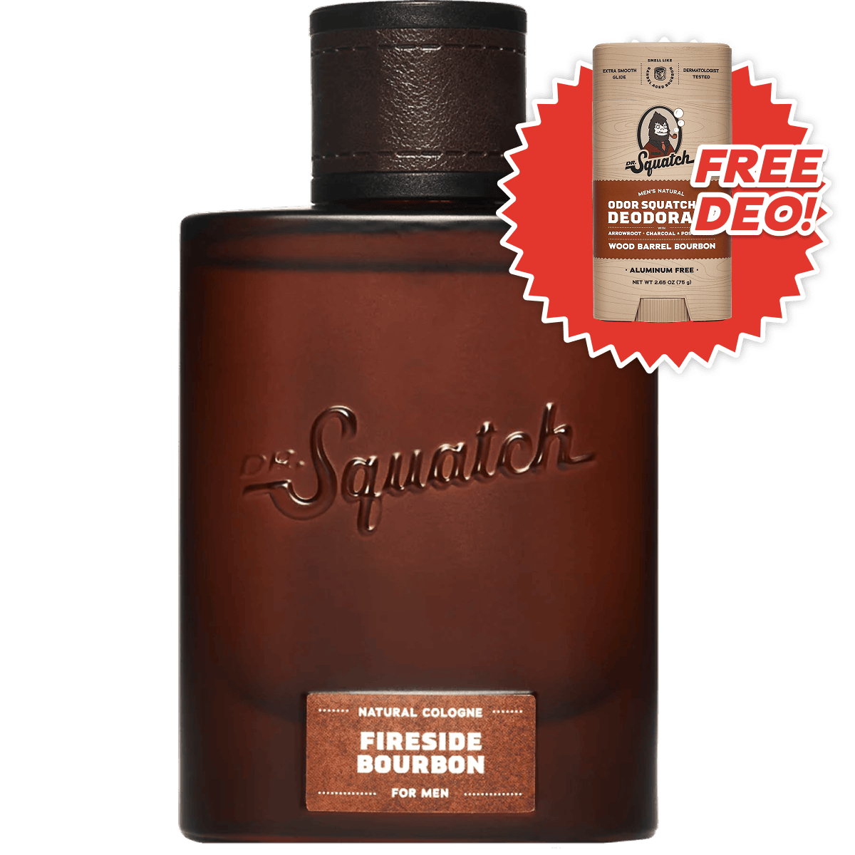 Fireside Bourbon Cologne with Free Deo! - Fresh Soap for Hard Days