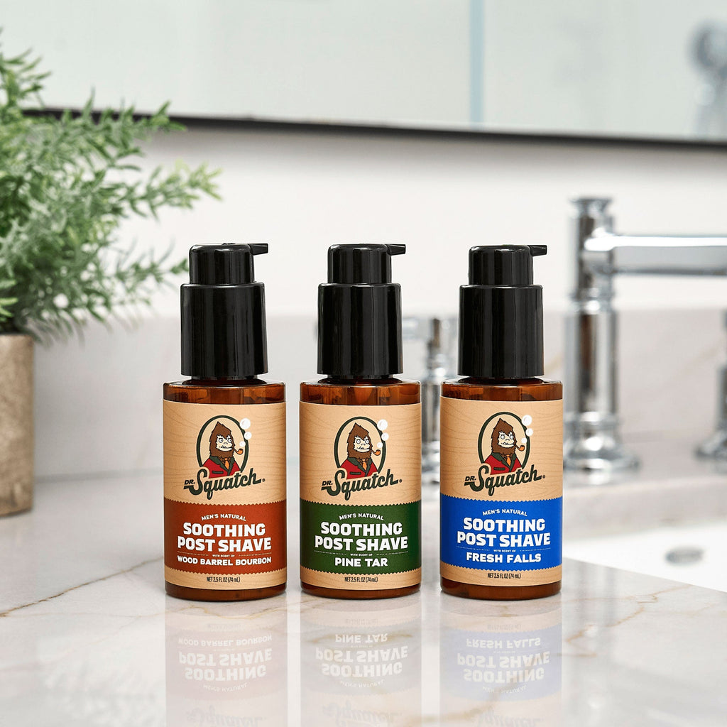 Soothing Post Shave Wood Barrel Bourbon - Shower Better Today