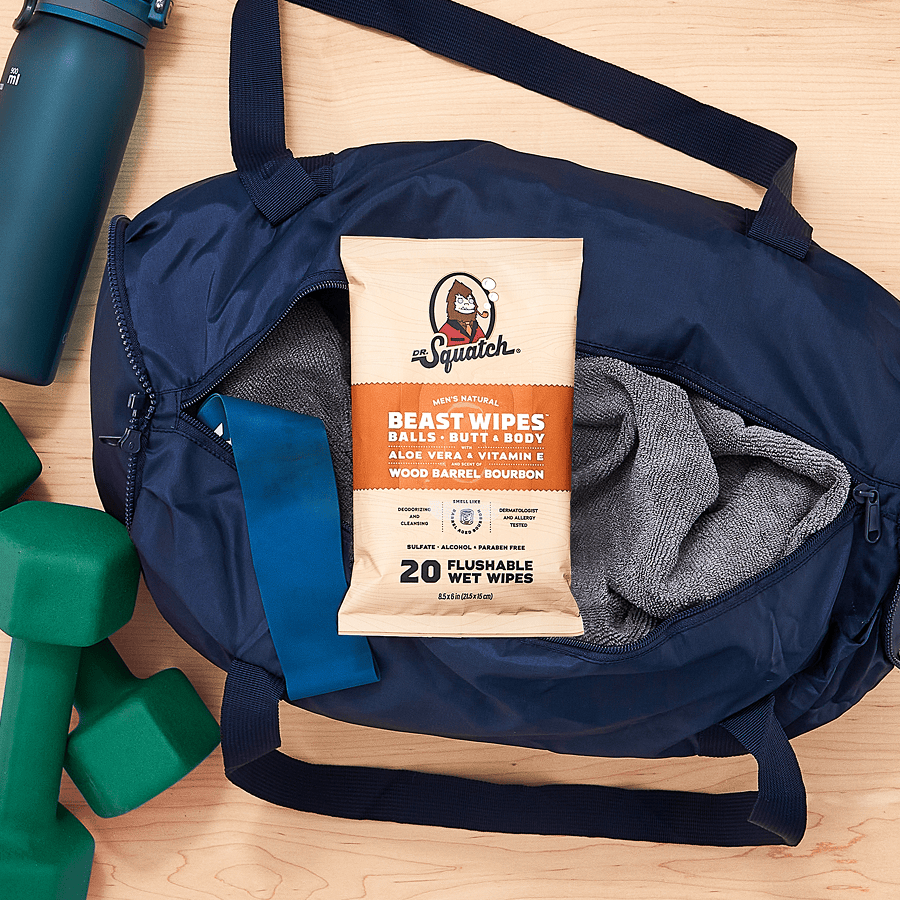 Ultimate Ball Care Bundle & Free Beast Wipes - Serious Soap for Guys