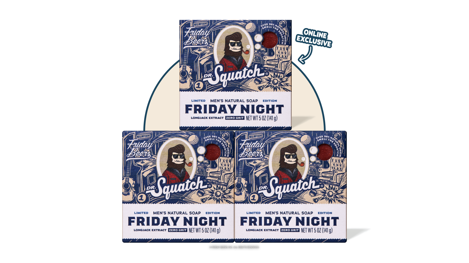 Friday Night 3-Pack - Your Better Shower Choice