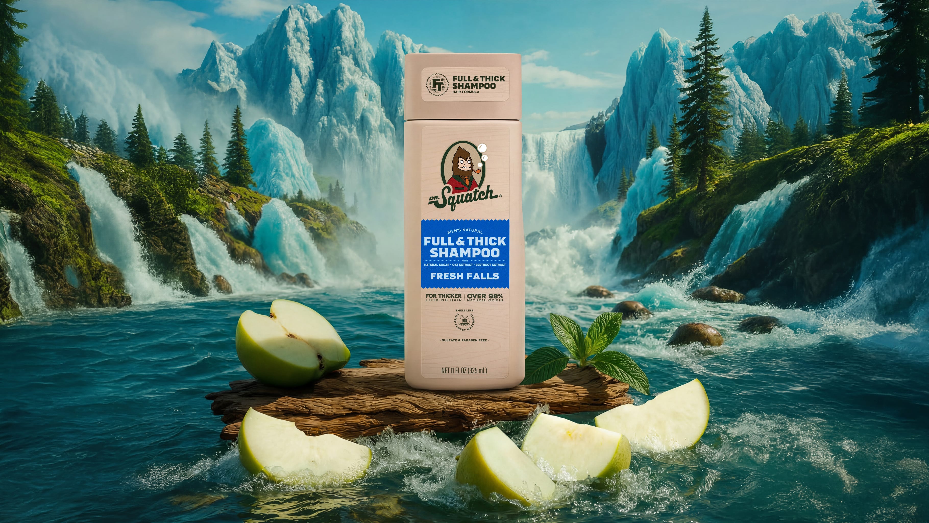 Fresh Falls Full & Thick Shampoo - Clean Skin Bold Energy