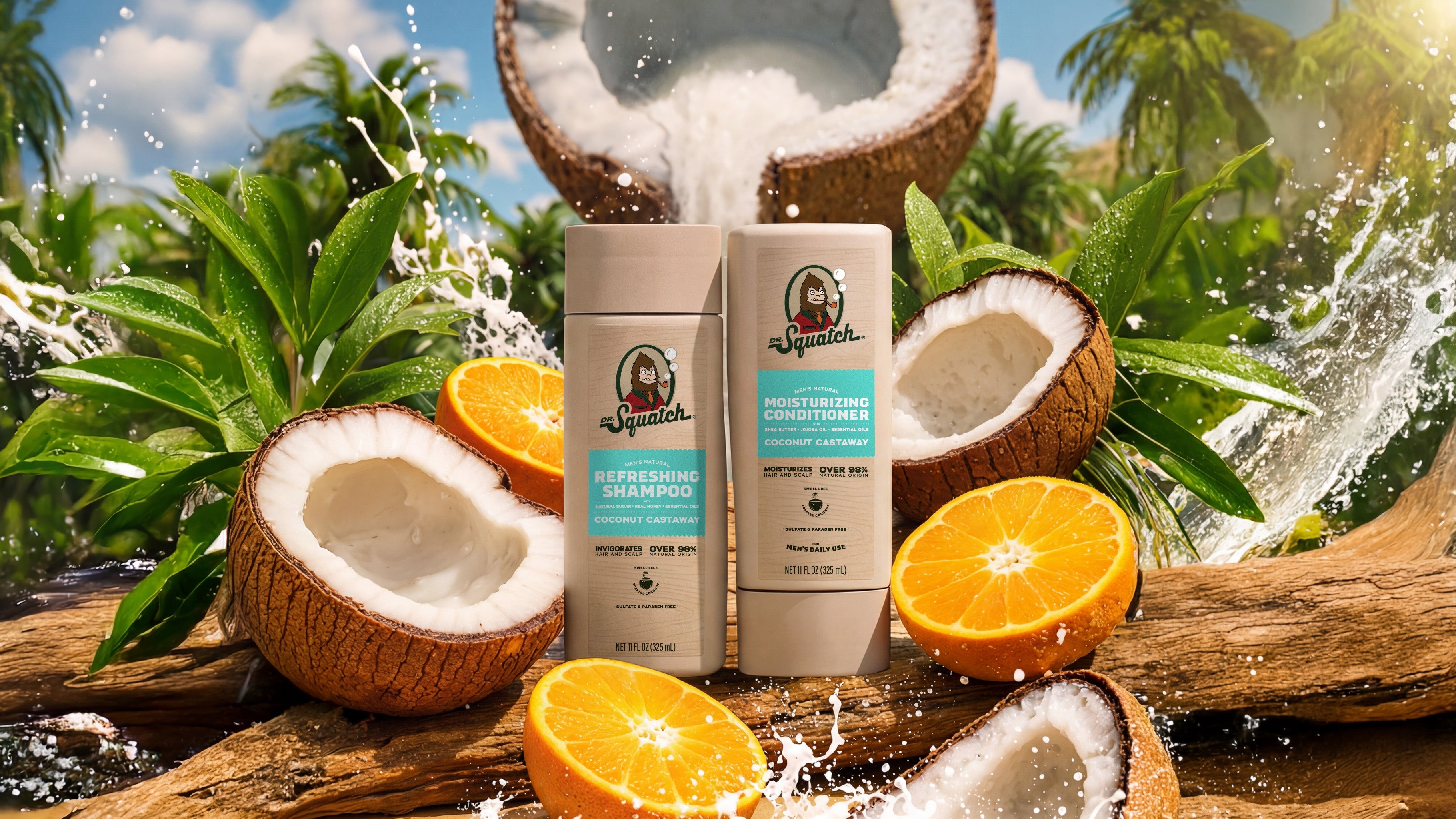 Coconut Castaway Hair Care Kit - Your Better Shower Choice