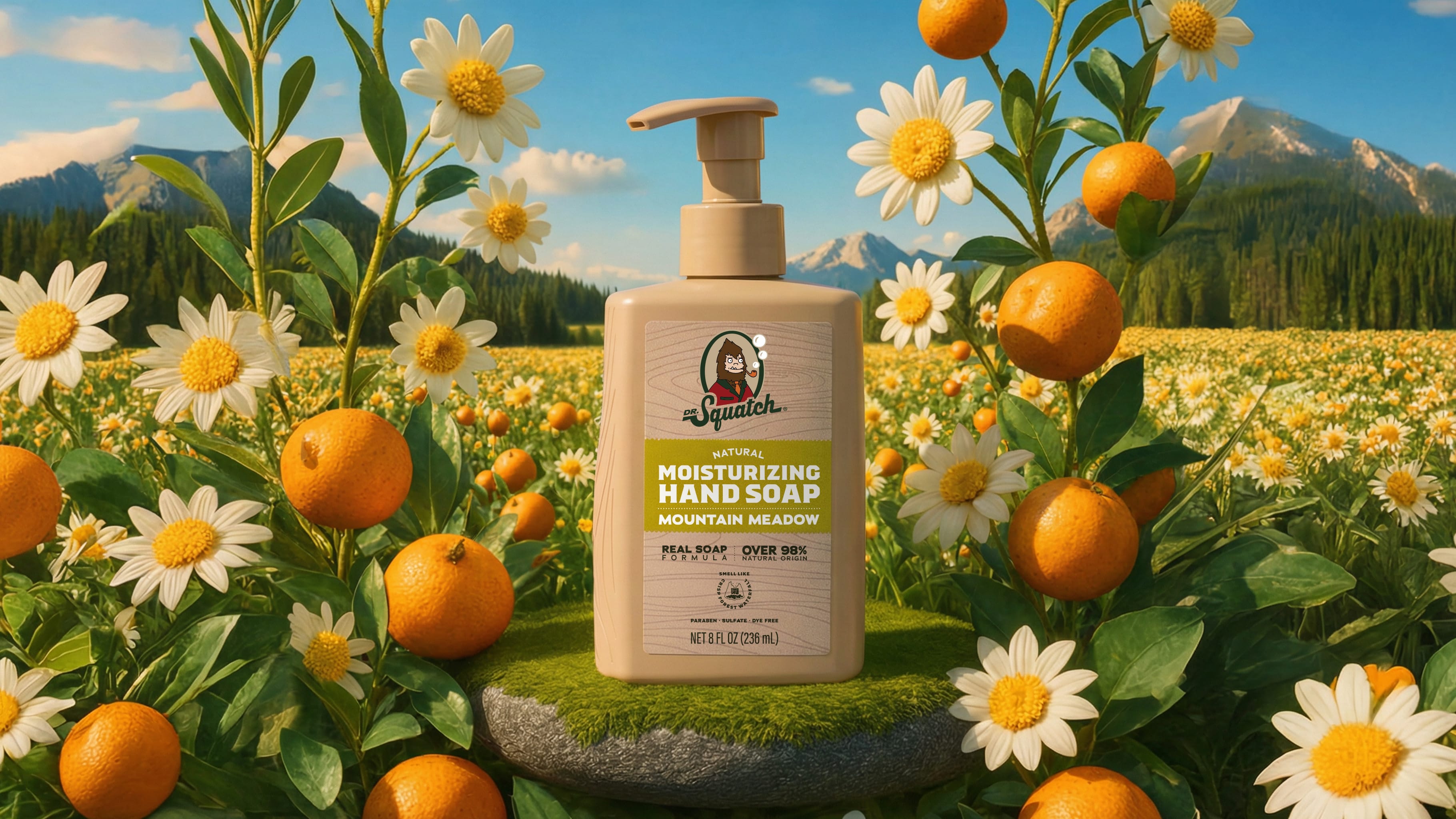Mountain Meadow Hand Soap - Shower Ready in Minutes