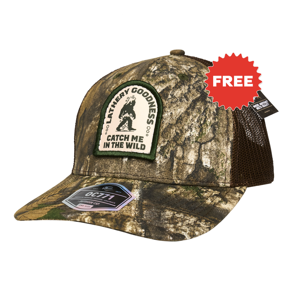 6 Pack Bar Soap + FREE Realtree Hat - Bring Fresh to Your Bathroom