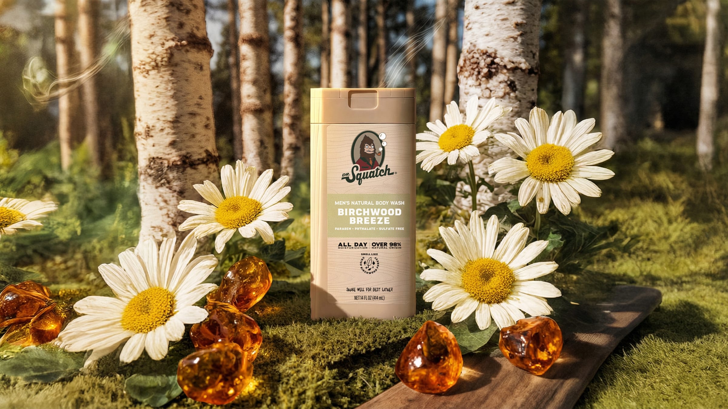 14 oz Birchwood Breeze Body Wash - Get Fresh Fast