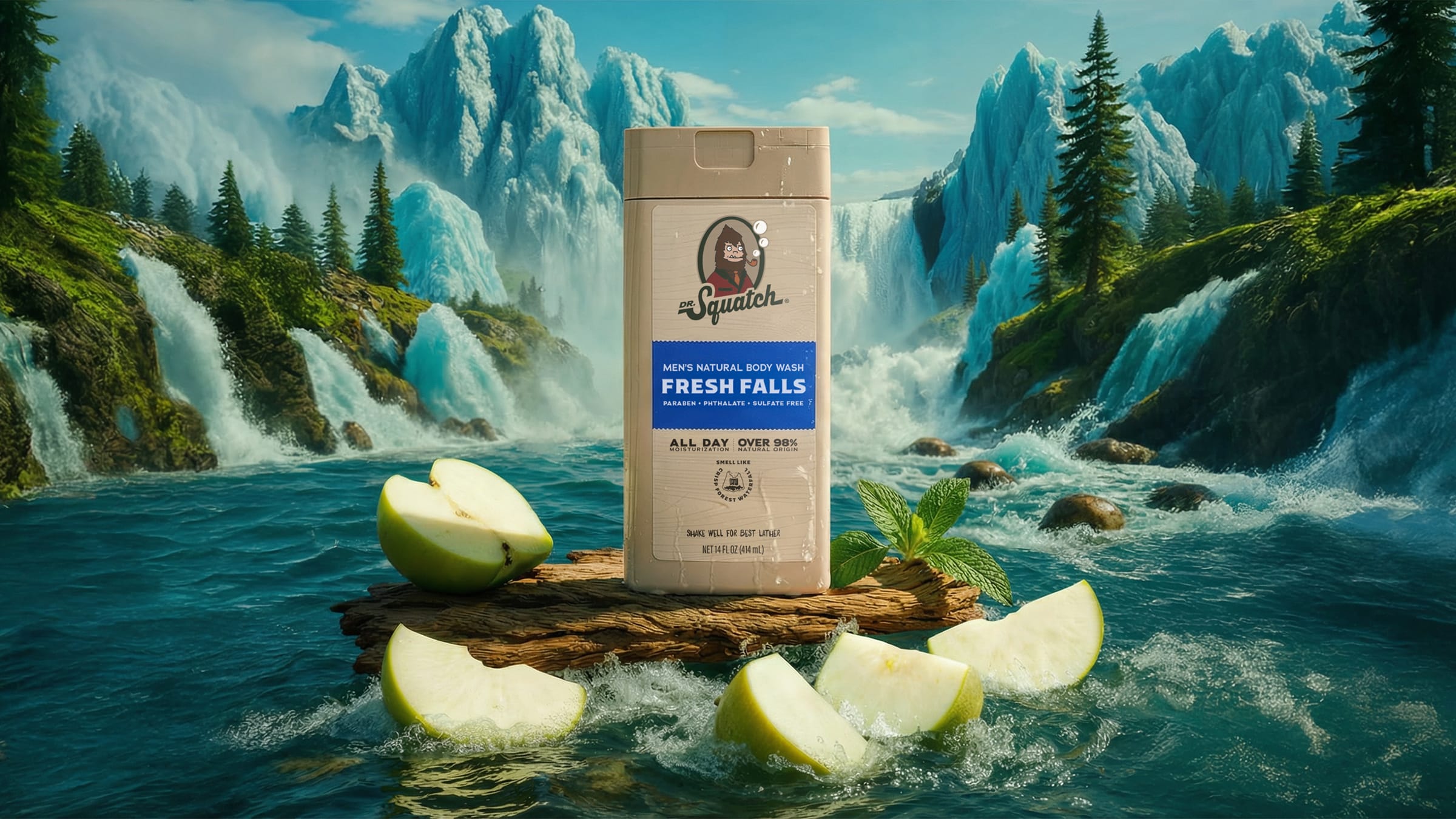 14 oz Fresh Falls Body Wash - Keep Clean Simple