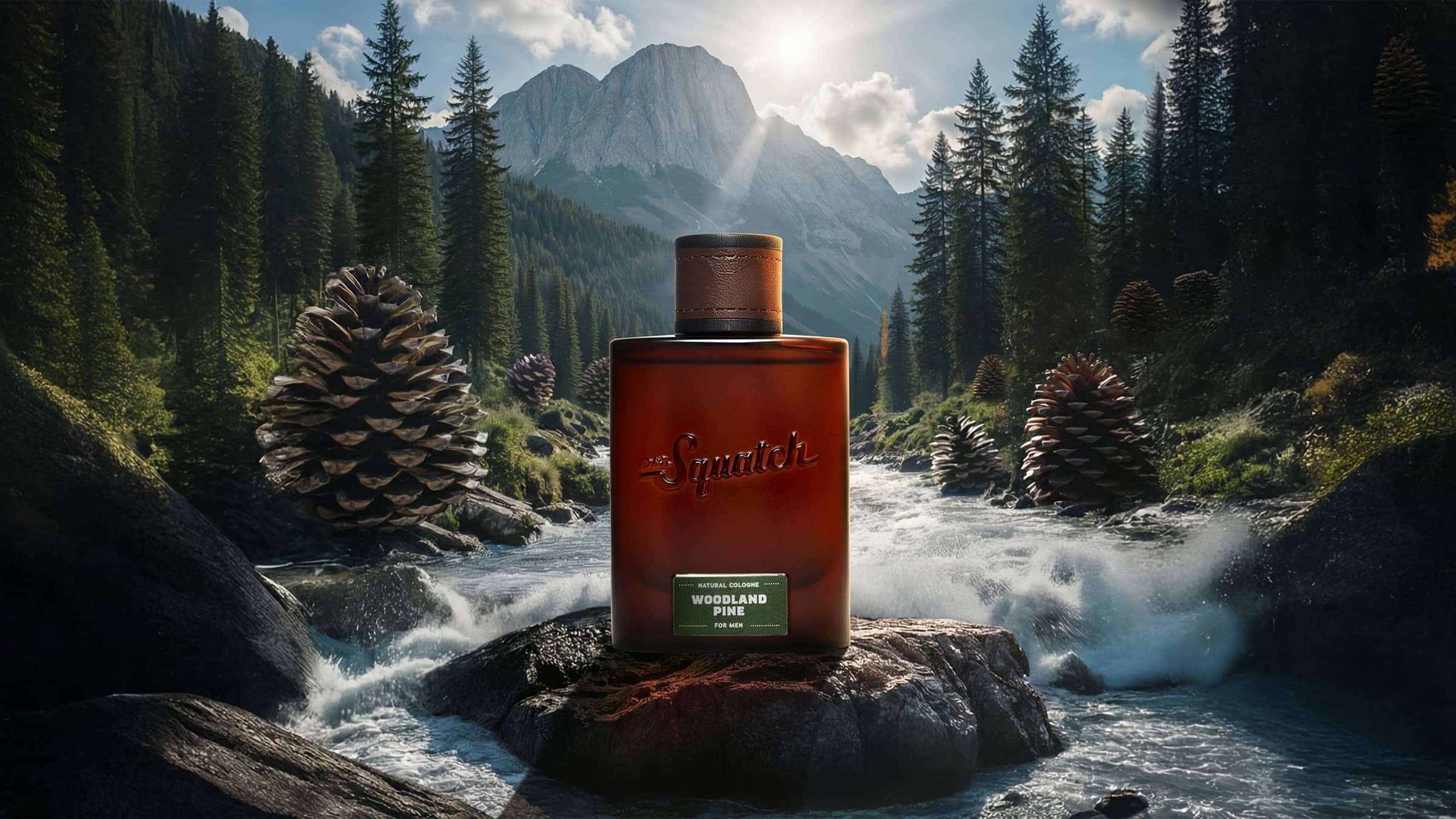 Woodland Pine Cologne - Soap That Feels Like Gear