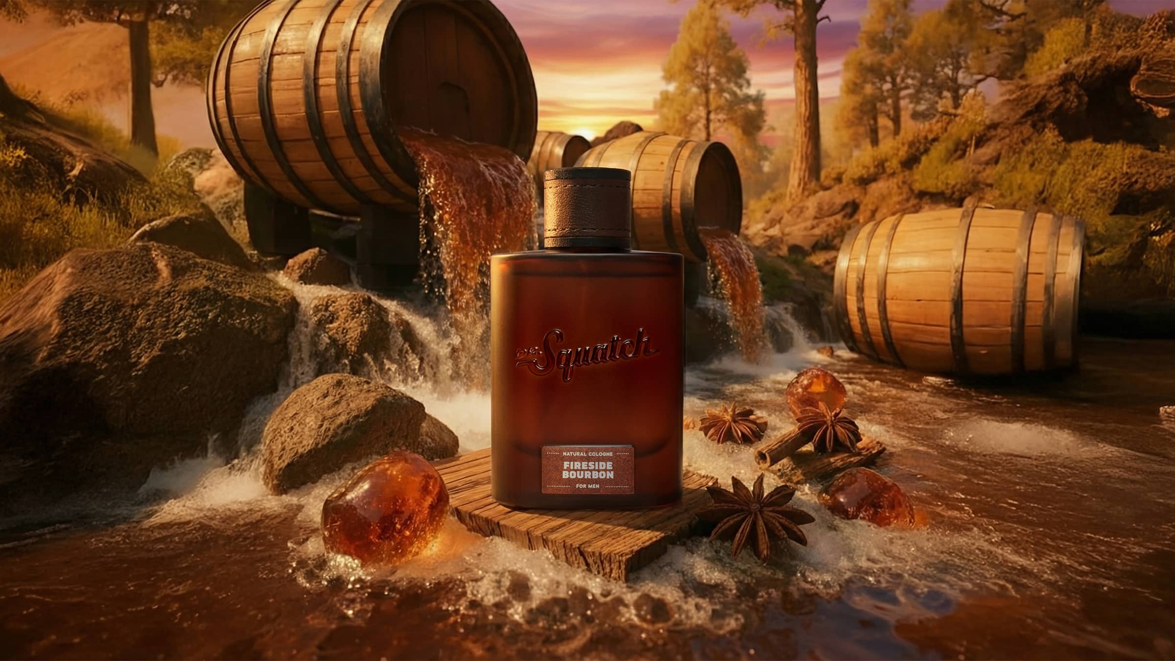 Fireside Bourbon Cologne - Smell Good and Feel Ready