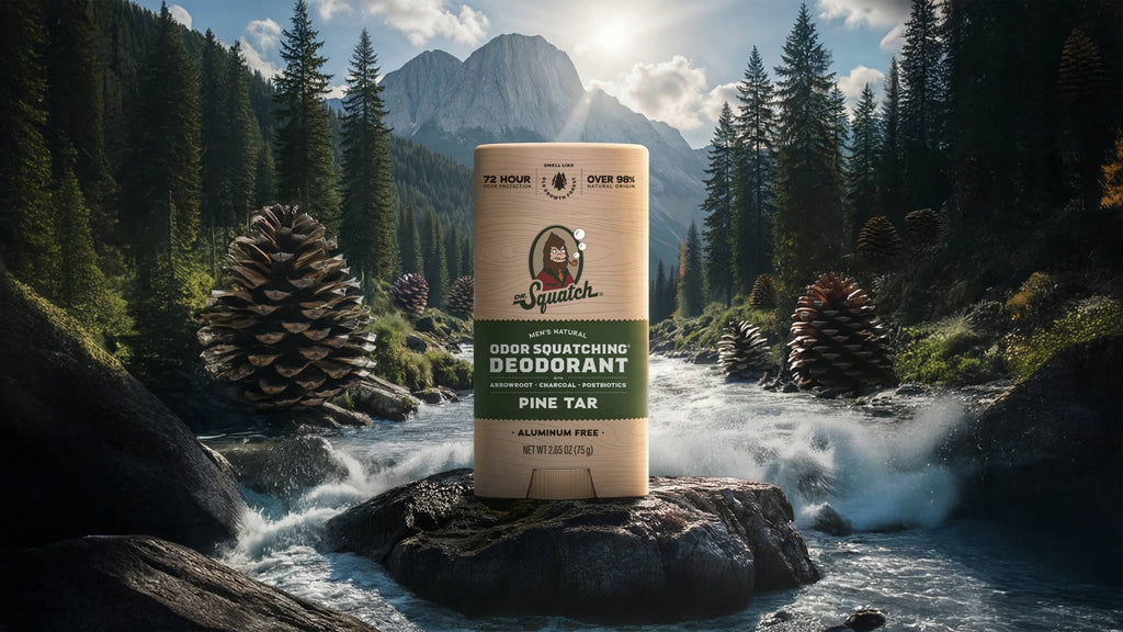 Pine Tar Deodorant - Fresh Scent Every Shower