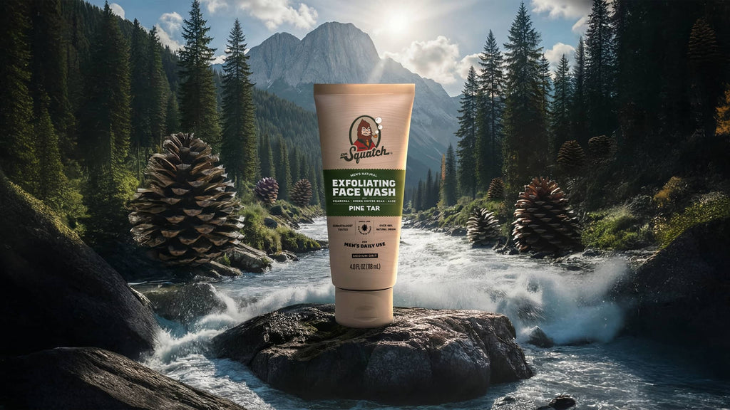 Pine Tar Exfoliating Face Wash - Give Your Soap a Raise