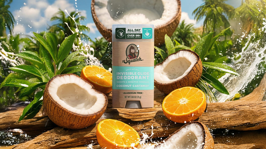 Coconut Castaway Invisible Glide Deodorant - Better Scents Better Showers