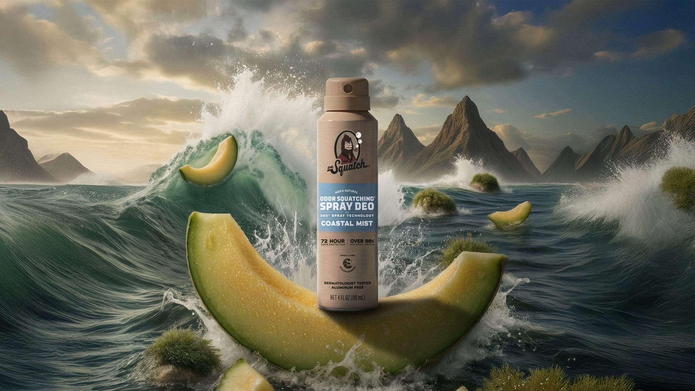Coastal Mist Spray Deodorant - Smell Good and Feel Ready