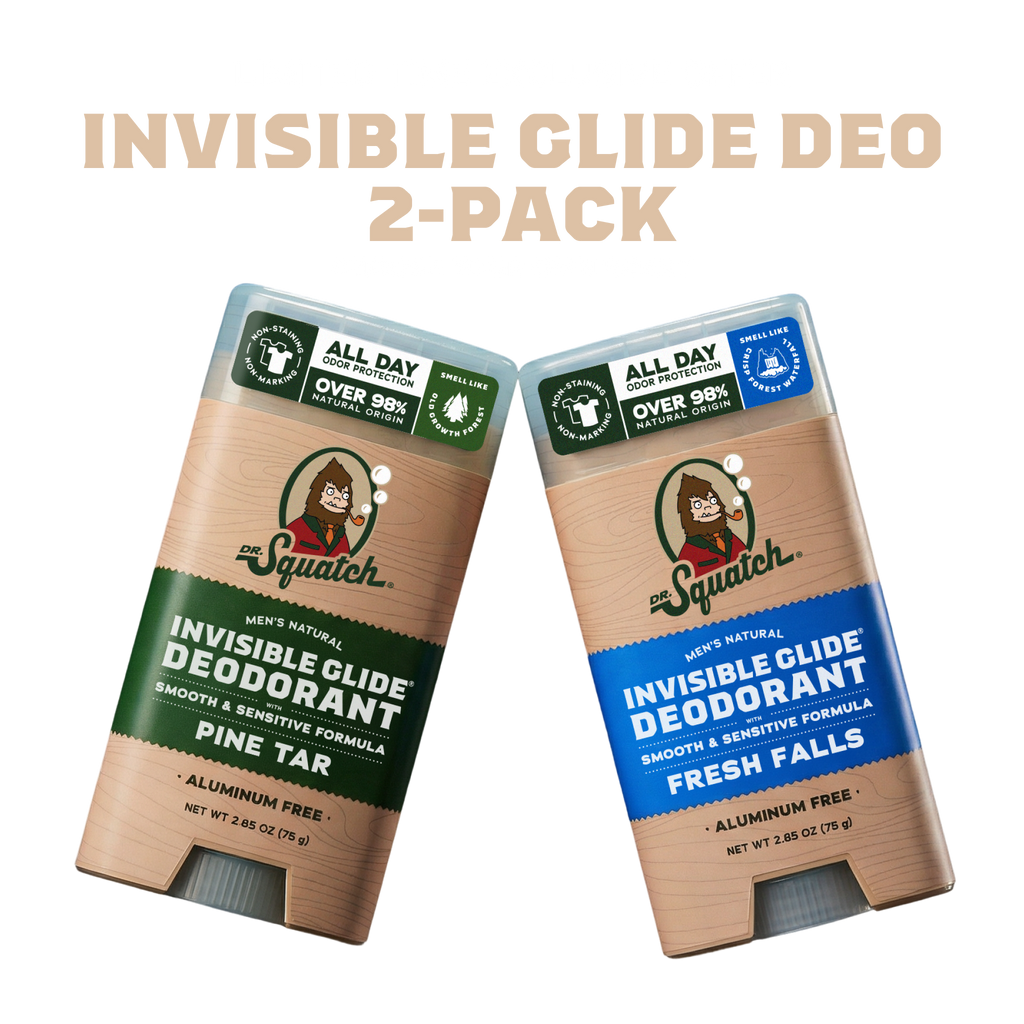 Exclusive: Invisible Glide Deodorant 2-Pack Trial - Men's Soap That Delivers