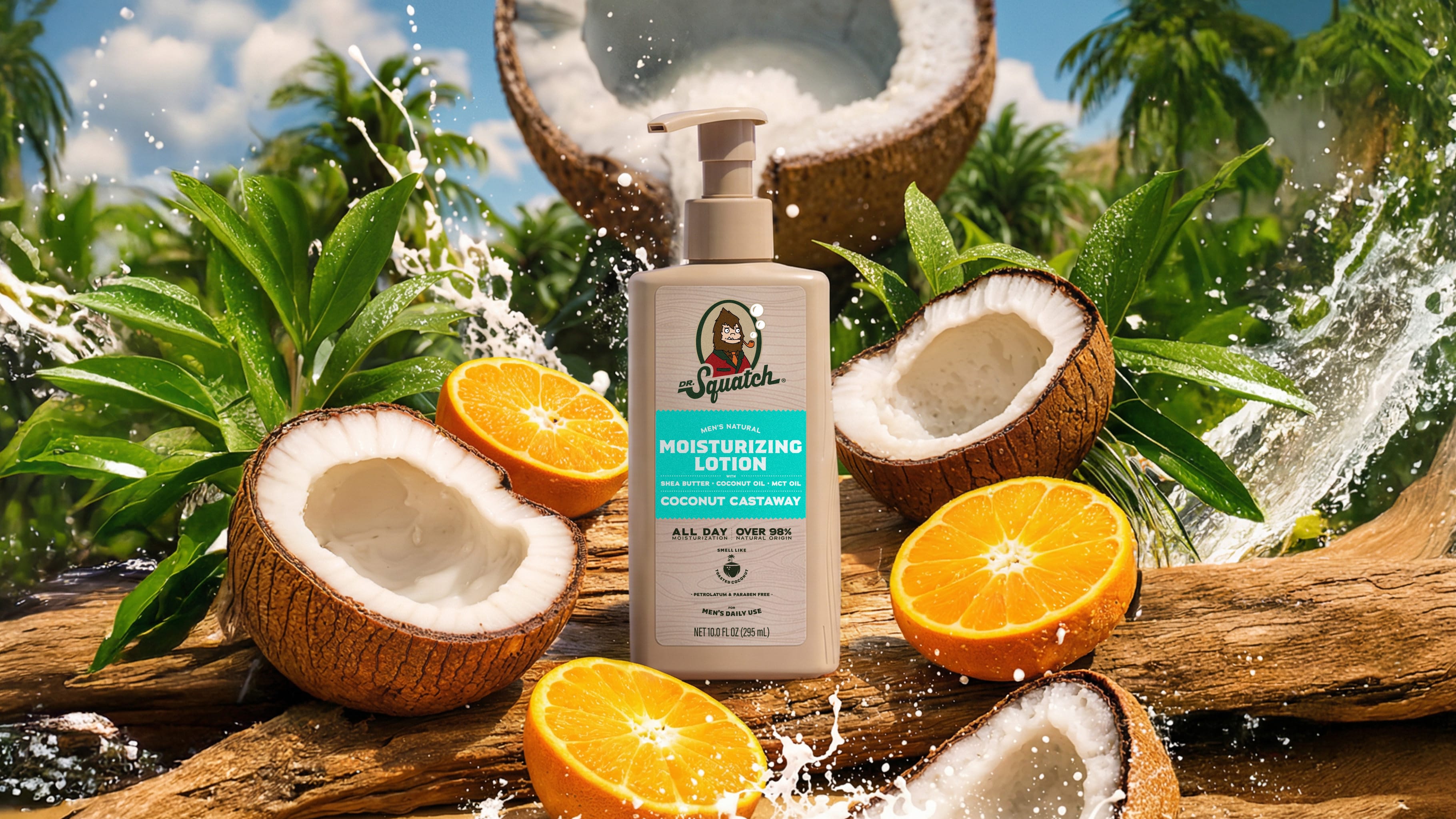 Coconut Castaway Lotion - Soap With a Fresh Kick