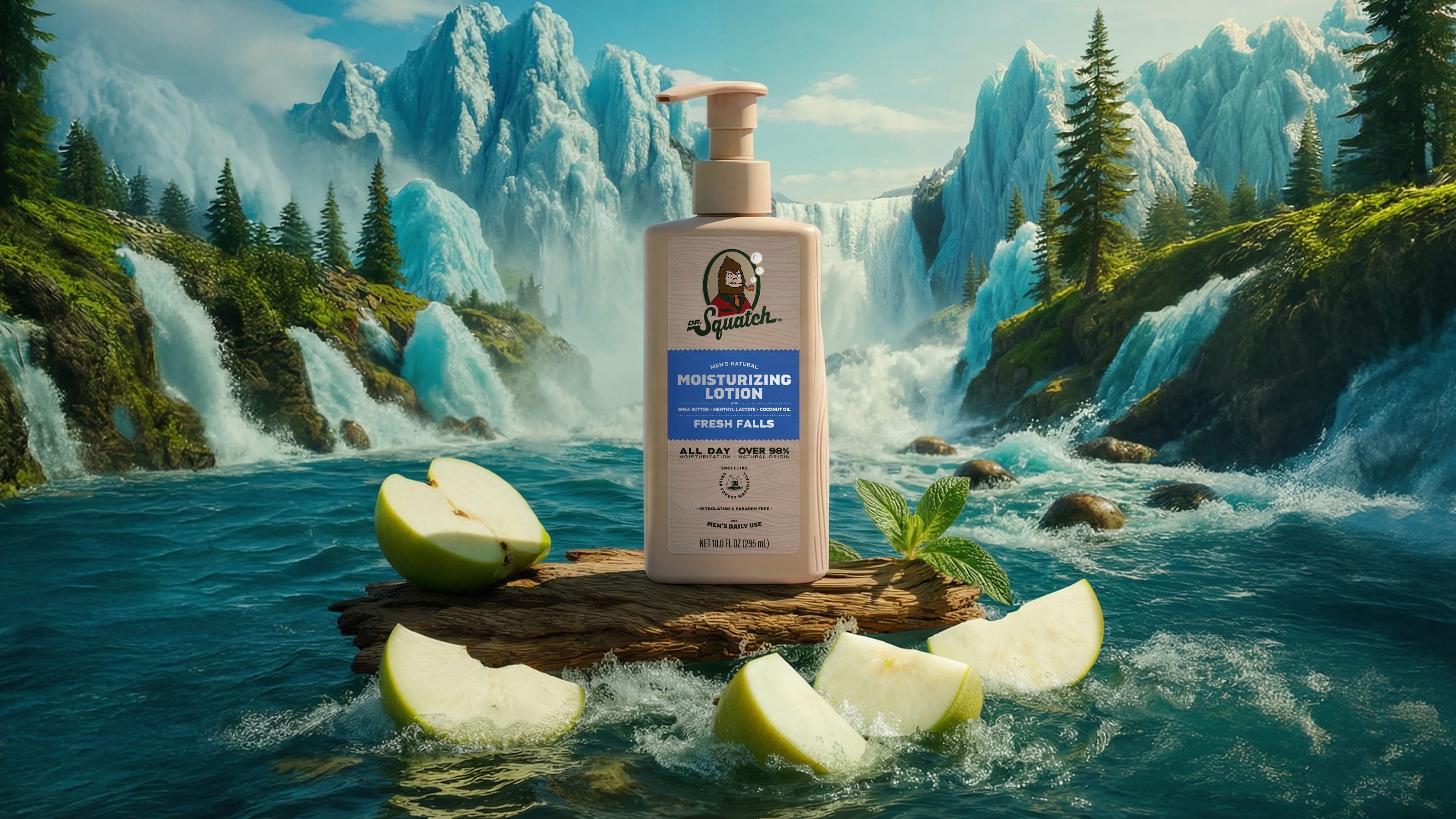 Fresh Falls Lotion - Make Clean Feel Rugged