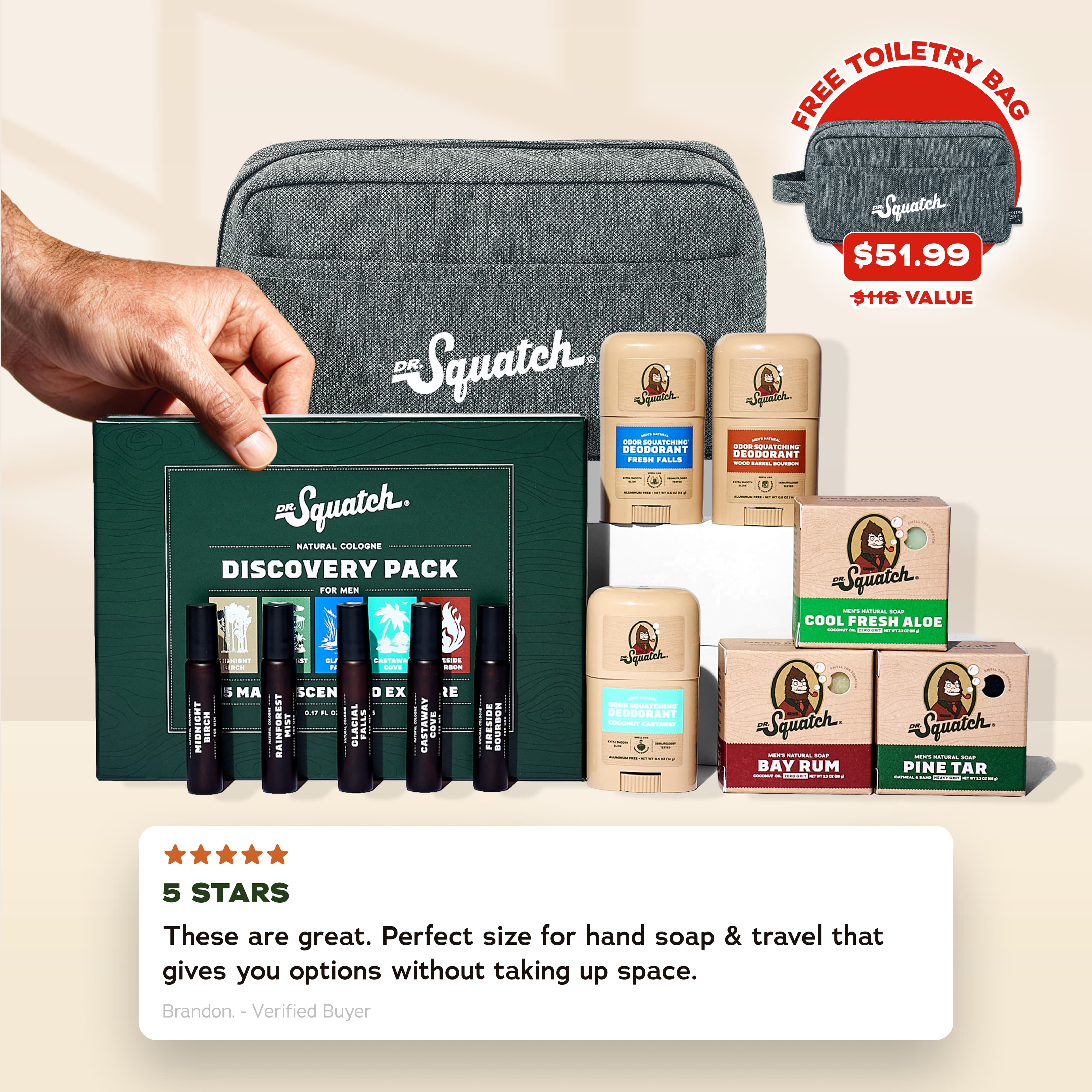 Scent Sampler Set - Soap Built for Men