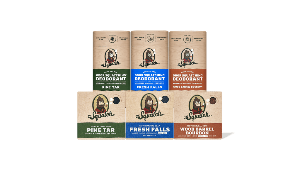 Deodorant & Soap Set - Clean Scents for Men