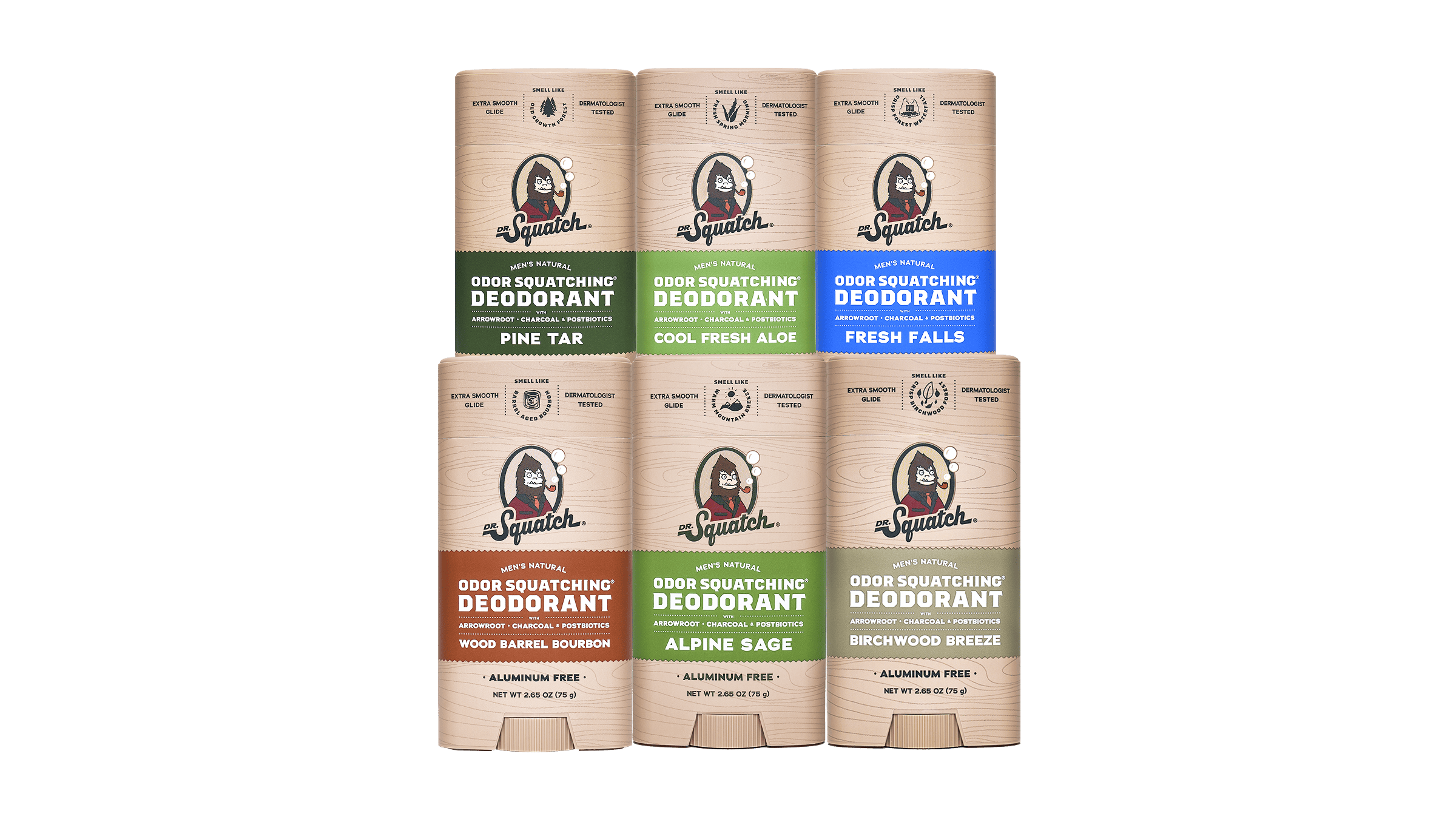 Deodorant 6-Pack - Bring Clean Energy Back