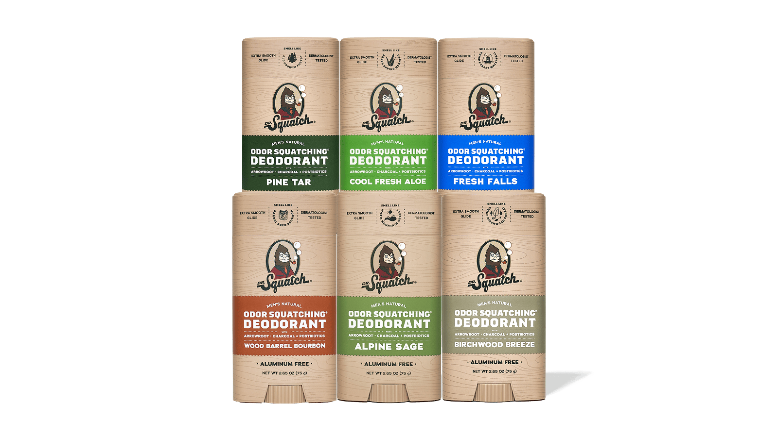 Deodorant Subscription - 6 Sticks - Step Out Feeling New