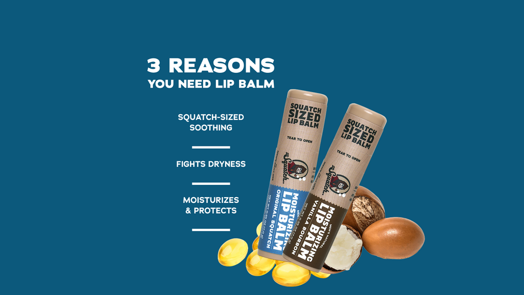 Lip Balm 4-Pack - Smell Clean Not Overdone