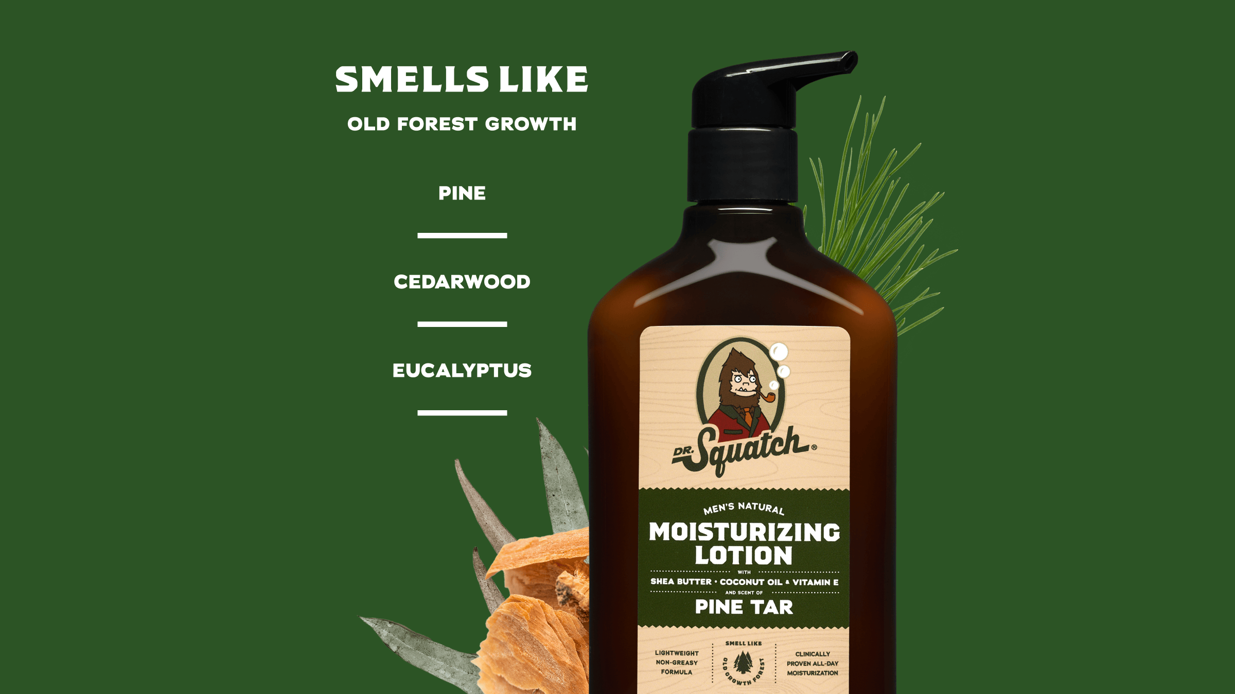 Pine Tar Lotion - Get That Just Washed Feel
