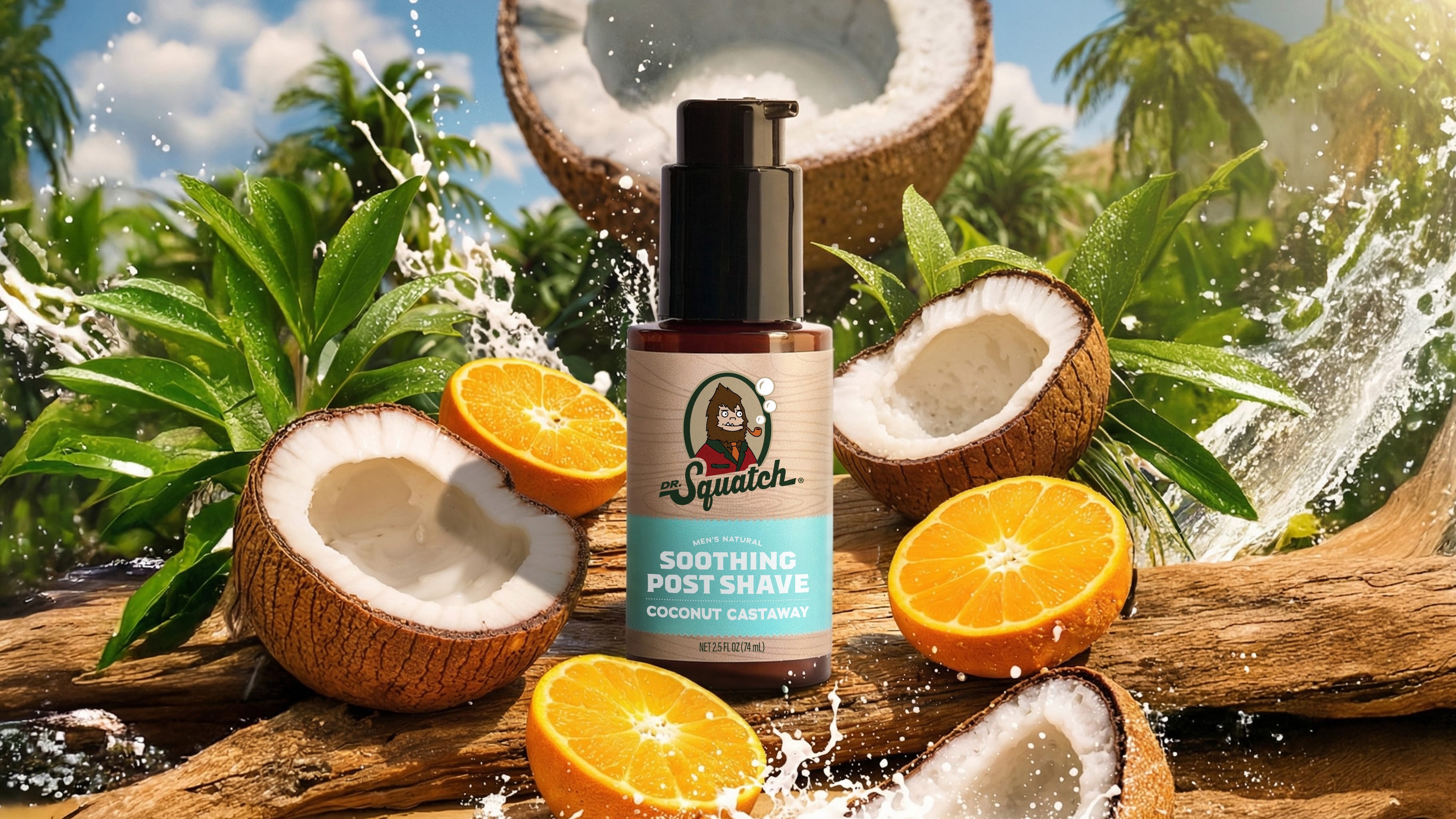 Soothing Post Shave Coconut Castaway - Wash Away the Workday