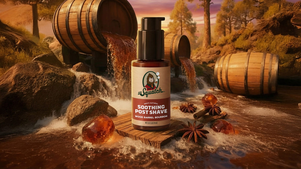 Soothing Post Shave Wood Barrel Bourbon - Shower Better Today