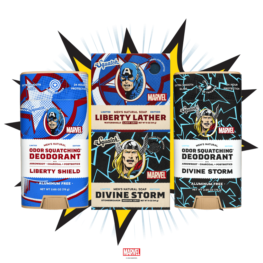 Avengers Soap & Deodorant Set - Clean Feels Better