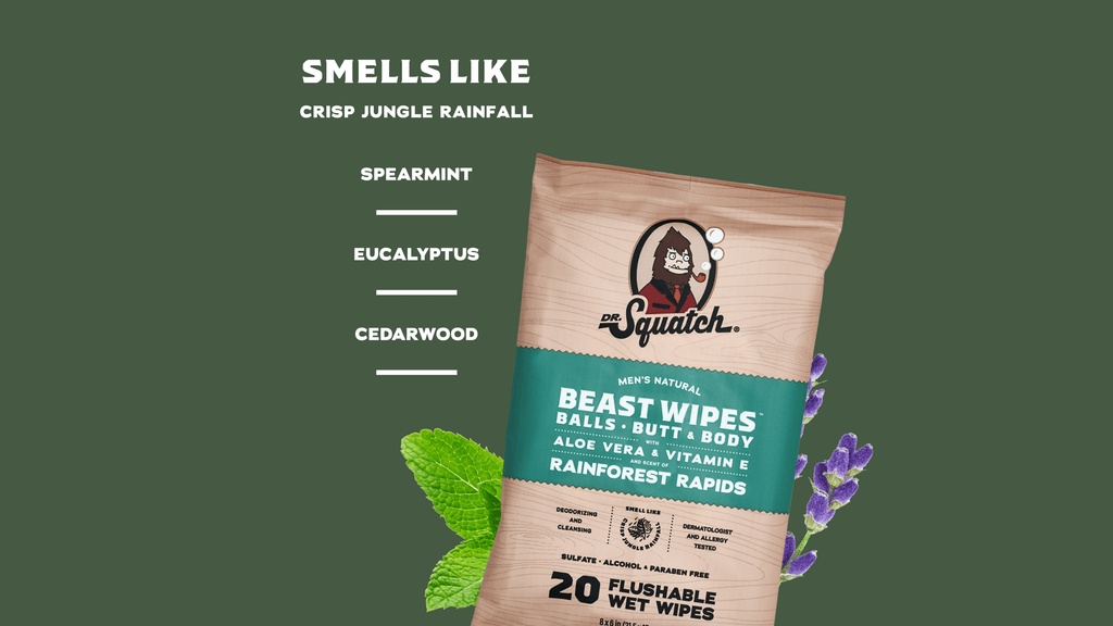 Rainforest Rapids Wipes - Finish With a Fresh Scent