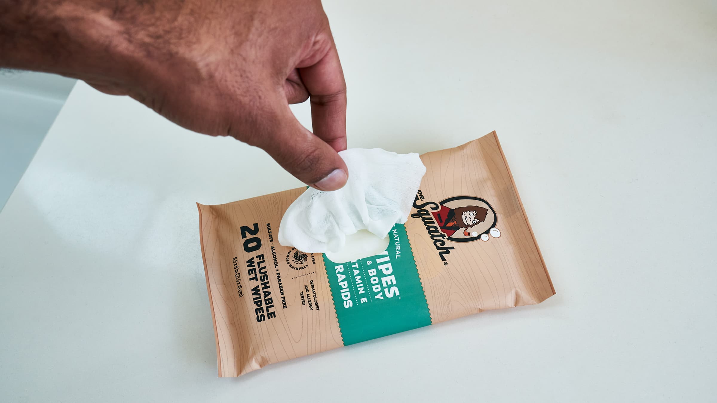 FREE Rainforest Rapids Wipes - Shower Like a Grown Man