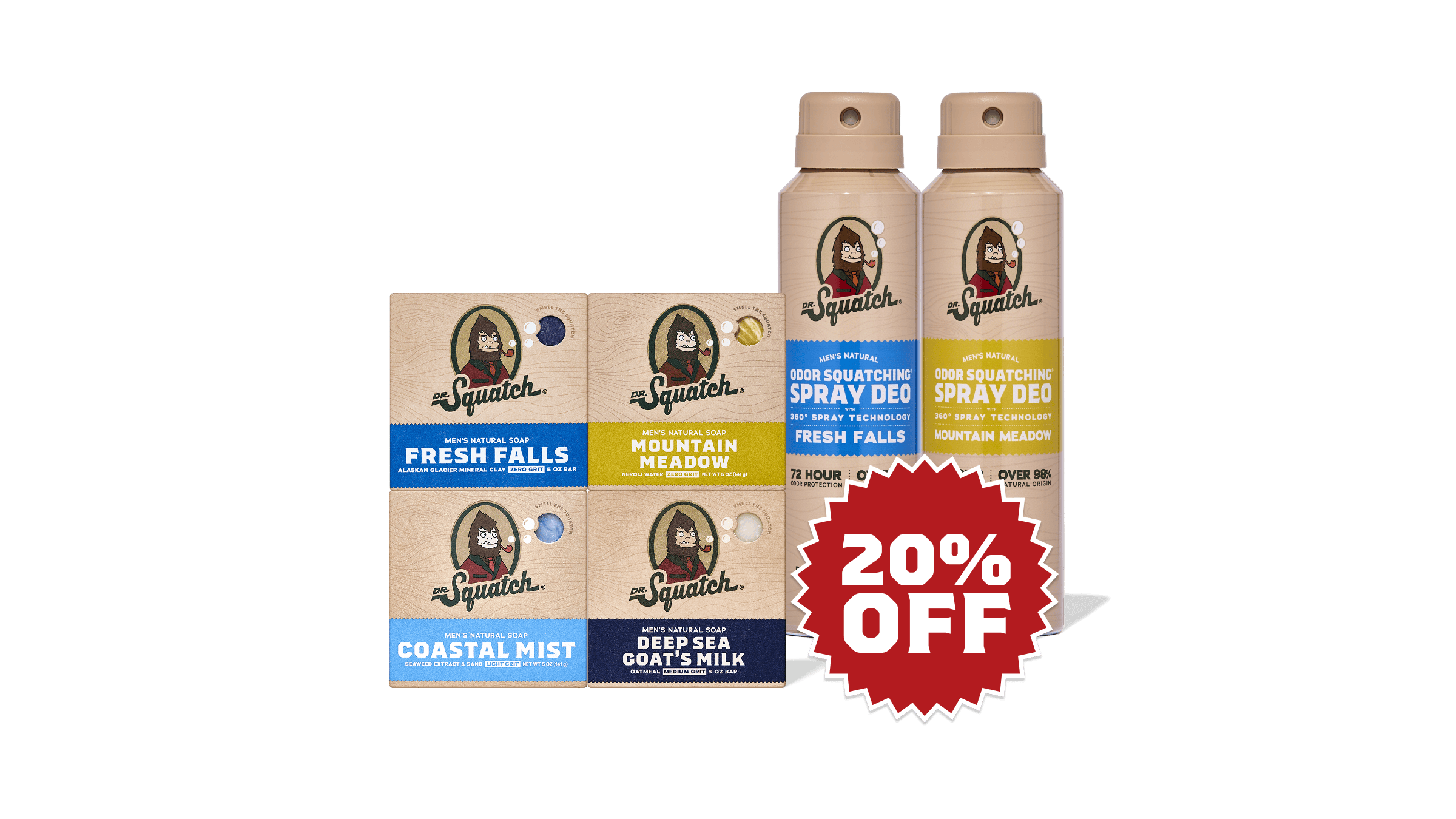 360° Spray Set - Clean Up Your Routine
