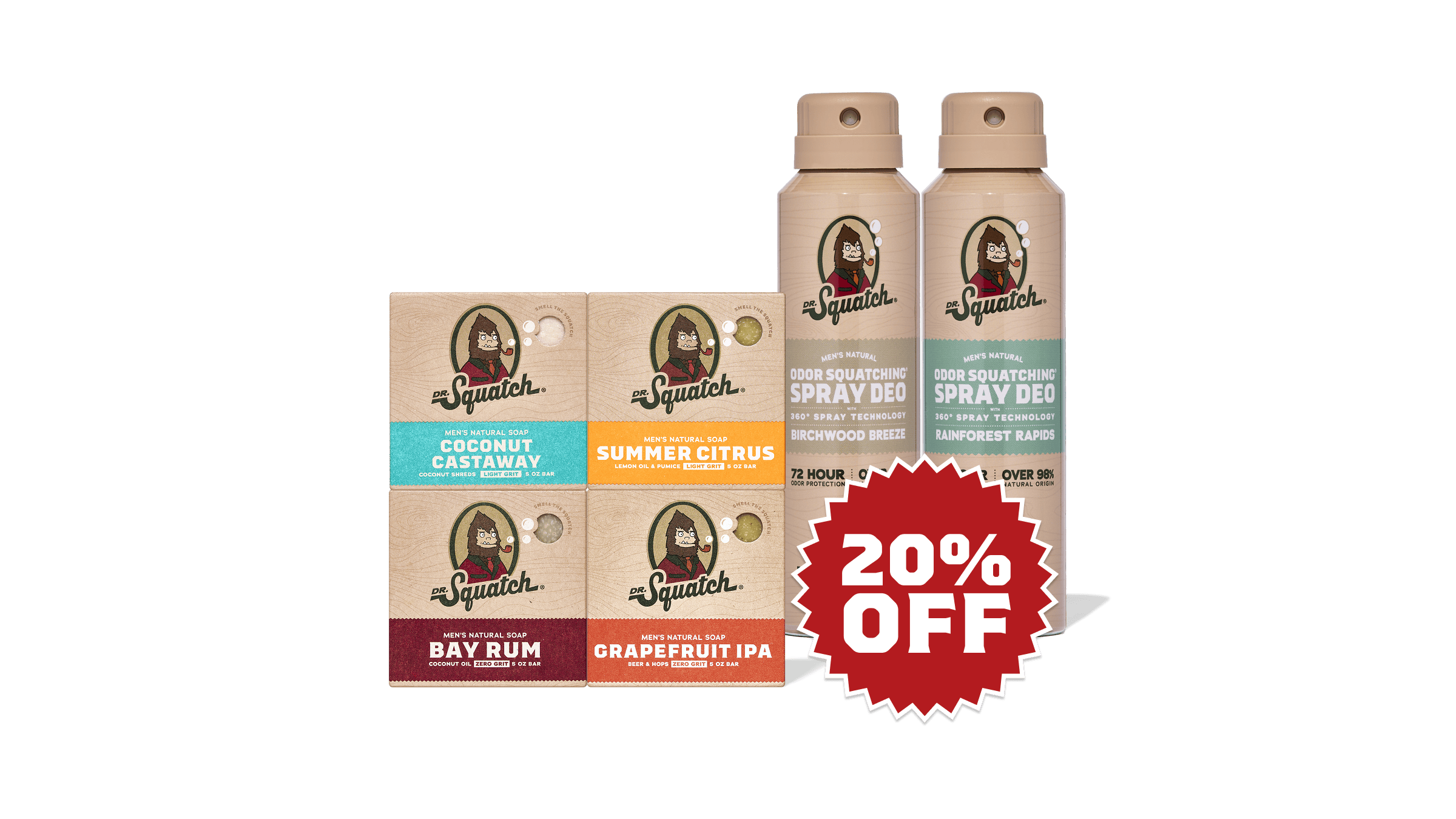 360° Spray Set - Clean Up Your Routine