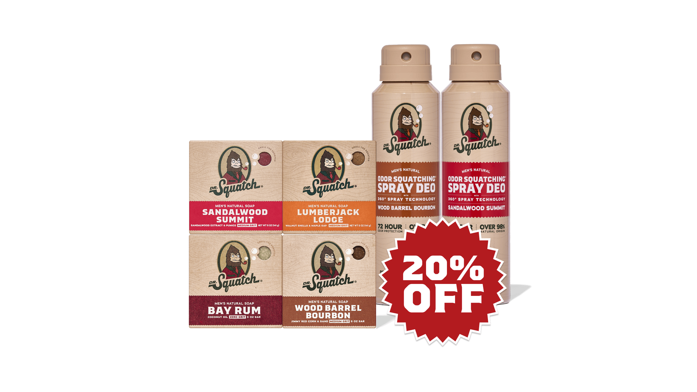 360° Spray Set - Clean Up Your Routine