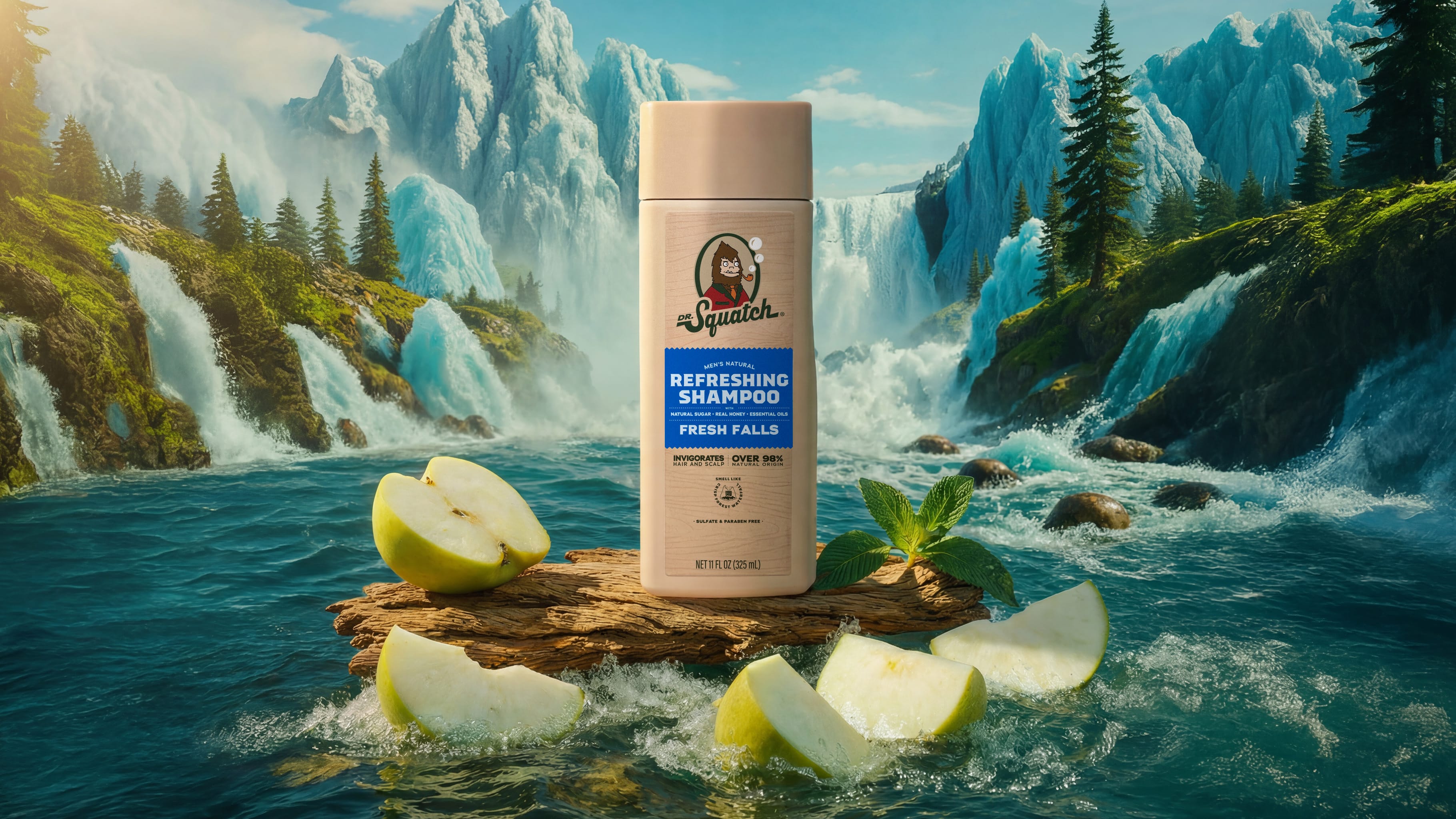 Fresh Falls Shampoo - Make Your Shower Work Harder