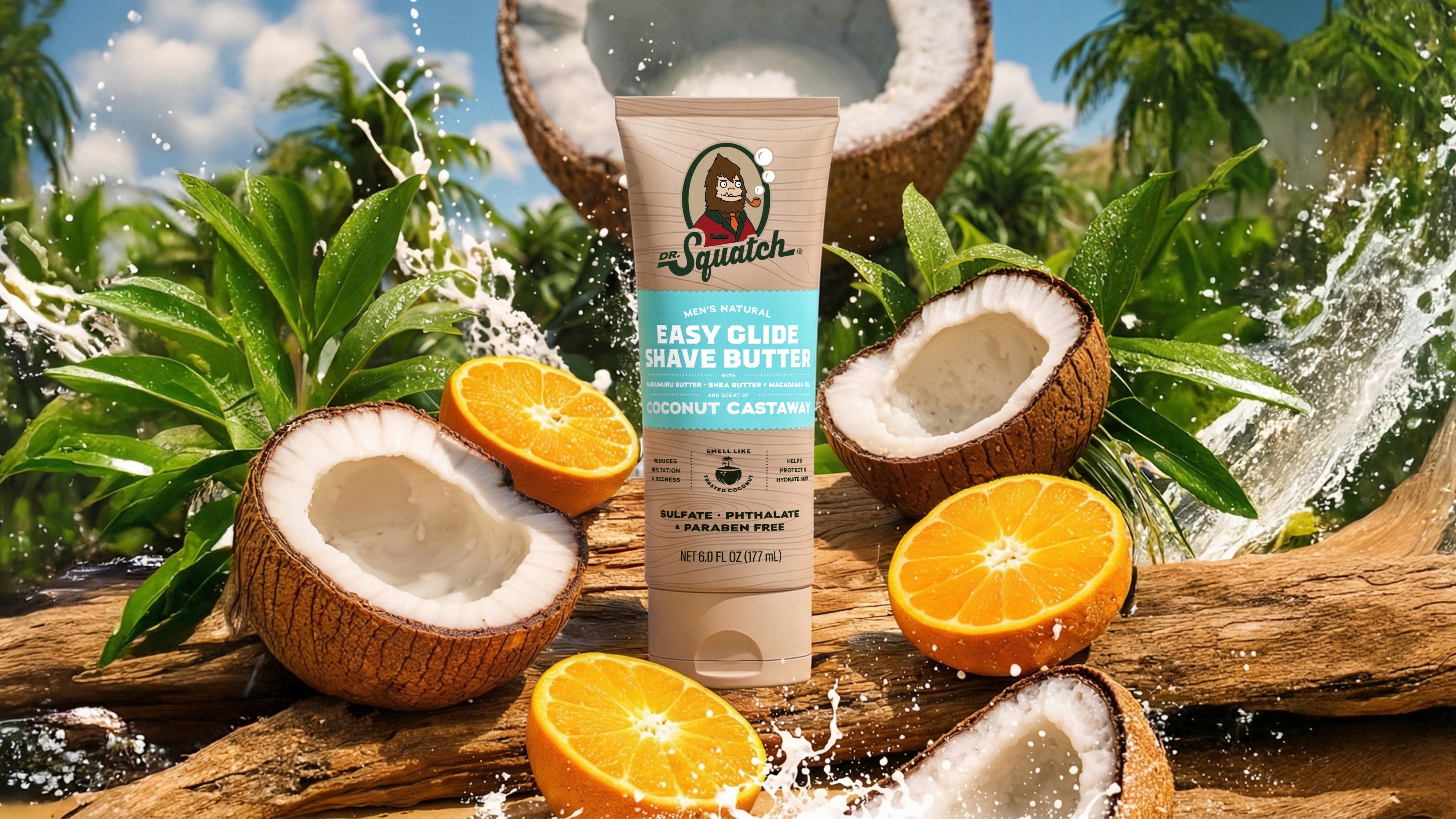 Easy Glide Shave Butter Coconut Castaway - Bold Scents for Clean Skin